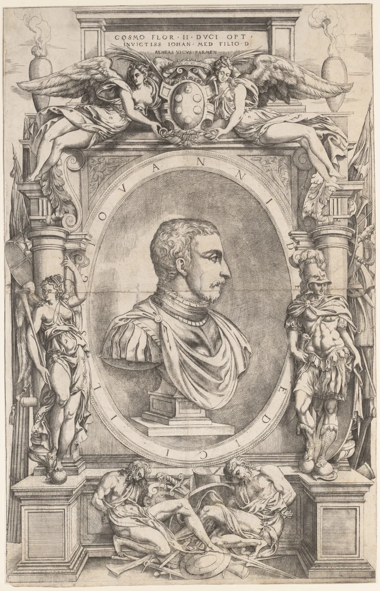Giovanni de' Medici by anonymous, print, 1550-1600
