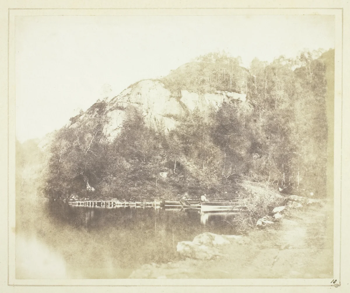 Loch Katrine by William Henry Fox Talbot, photograph, 1844