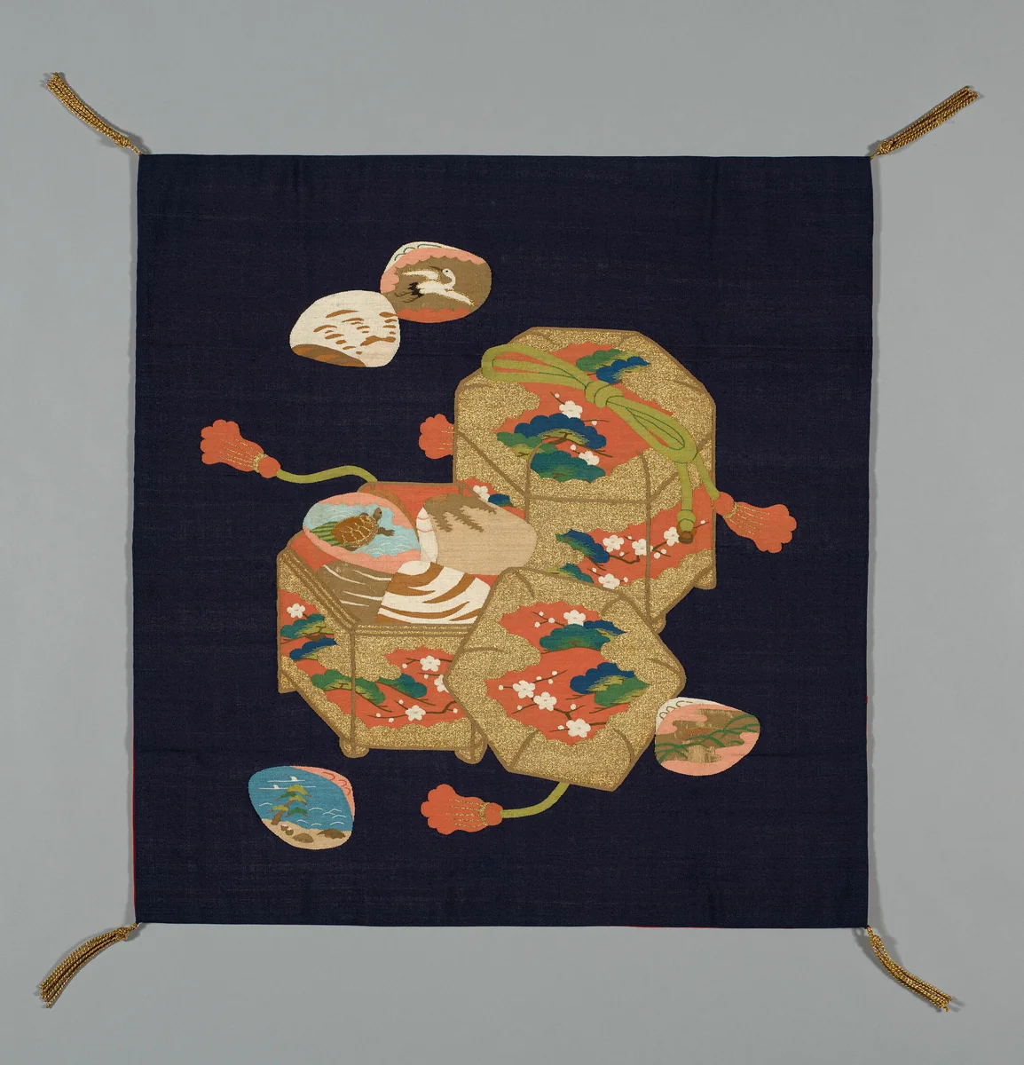 Fukusa (Gift Cover) by Japan, textile, 1801-1900