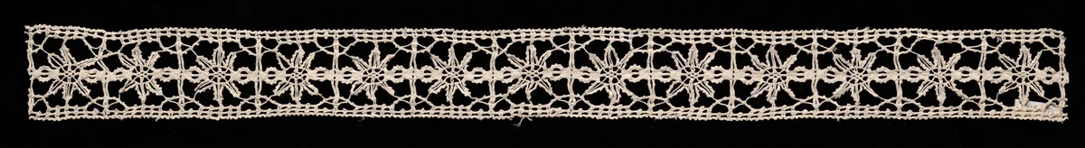 Bobbin Lace Insertion by Unknown, textile, 1580-1599