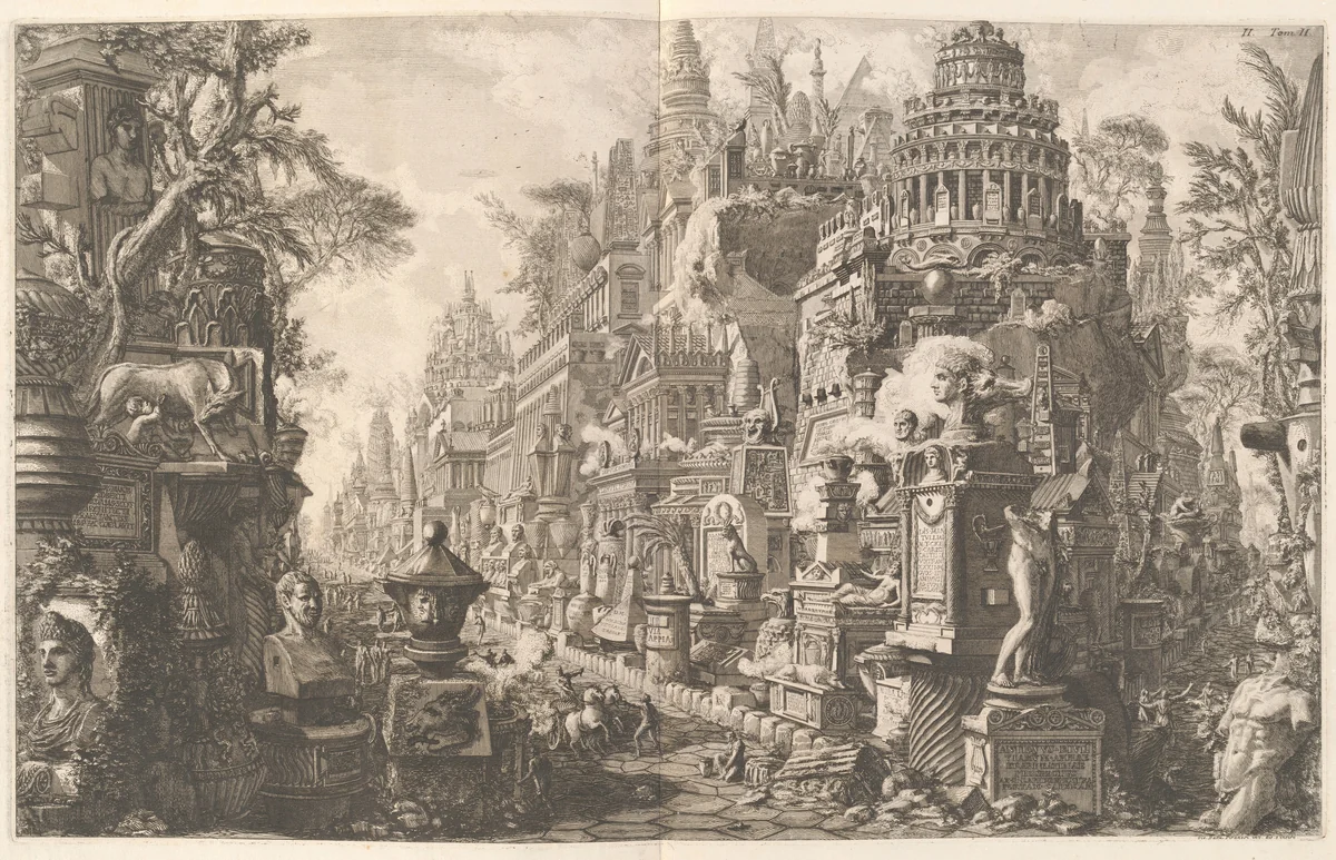 Le Antichità Romane (volume II) by Giovanni Battista Piranesi, volume, 1756