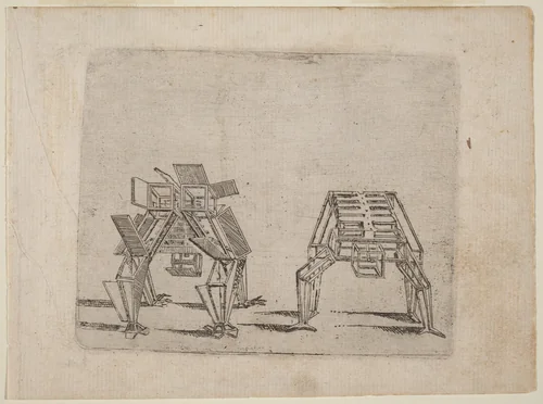 From "Bizzarie di varie Figure" by Giovanni Battista Bracelli, print, 1624