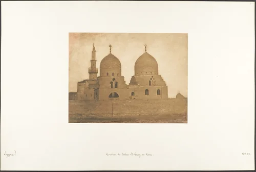 Tombeau du Sultan El-Goury, au Kaire by Maxime Du Camp, photograph, 1849-1850