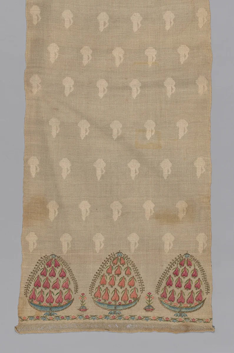 Towel or Napkin by Turkey, textile, 1801-1900