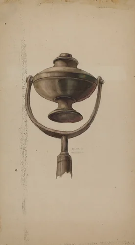 Fireman's Torch by Elmer G. Anderson, index of american design, 1937