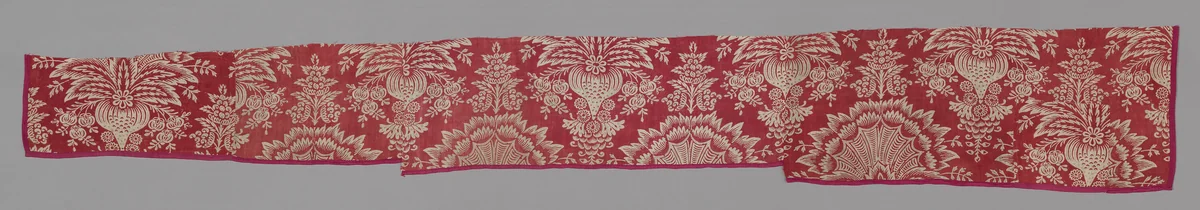Panel by France, textile, 1820-1840