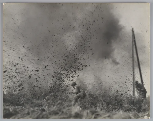 Assault on Arnhem by U.S. Army Photographic Signal Corps, photograph, 1944