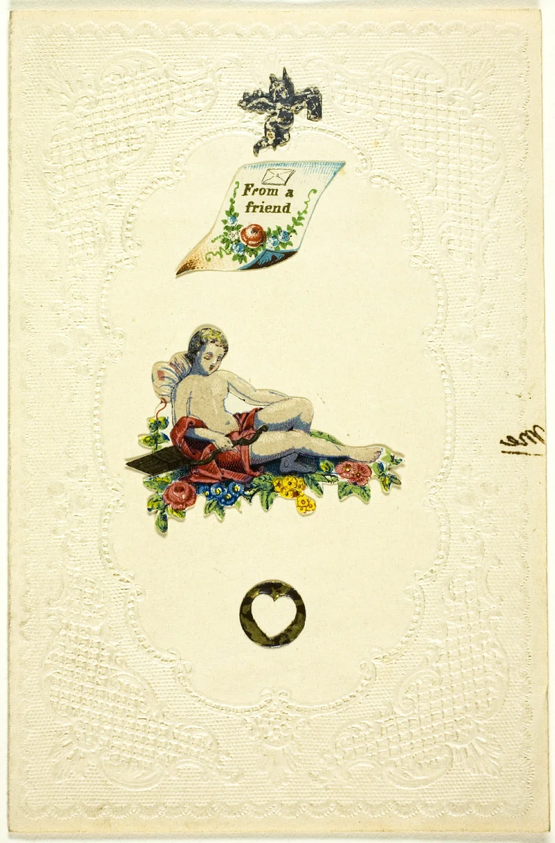 From a Friend (valentine) by Unknown Artist, other, 1835-1845
