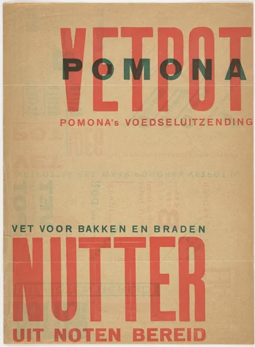 Nutter Uit Noten Bereid by Piet Zwart, design, 1923