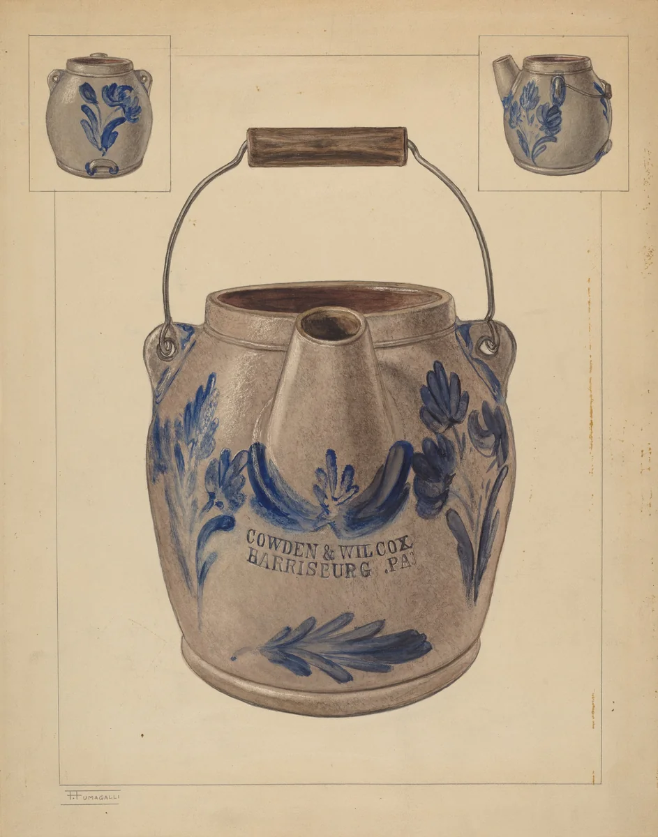 Jug for Batter by Frank Fumagalli, index of american design, 1937