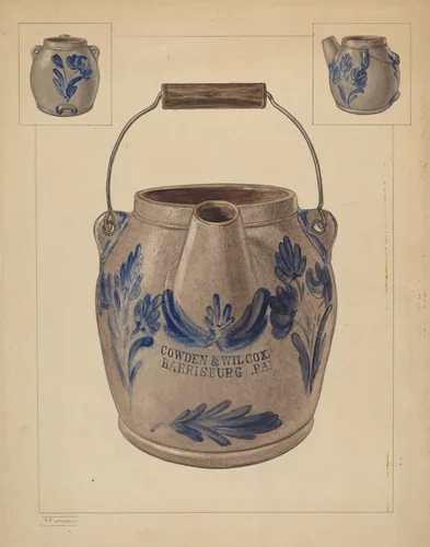 Jug for Batter by Frank Fumagalli, index of american design, 1937