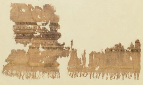 Tiraz with gold by Unknown, textile, 1094-1101