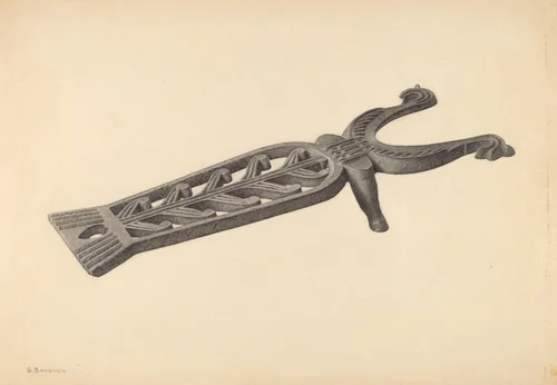 Bootjack by Gordon Sanborn, index of american design, 1939