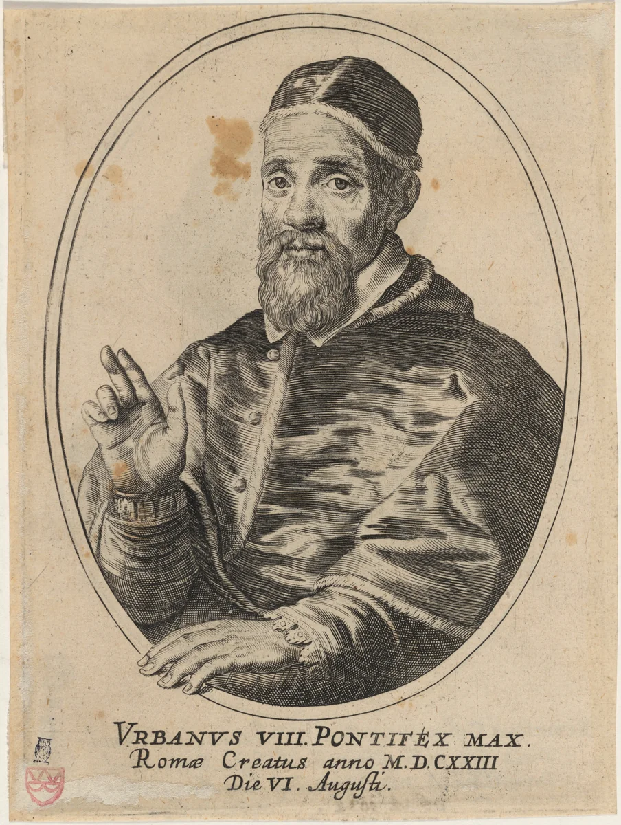 Pope Urban VIII (Maffeo Barberini) by Unknown 19th Century, print, 1800-1899