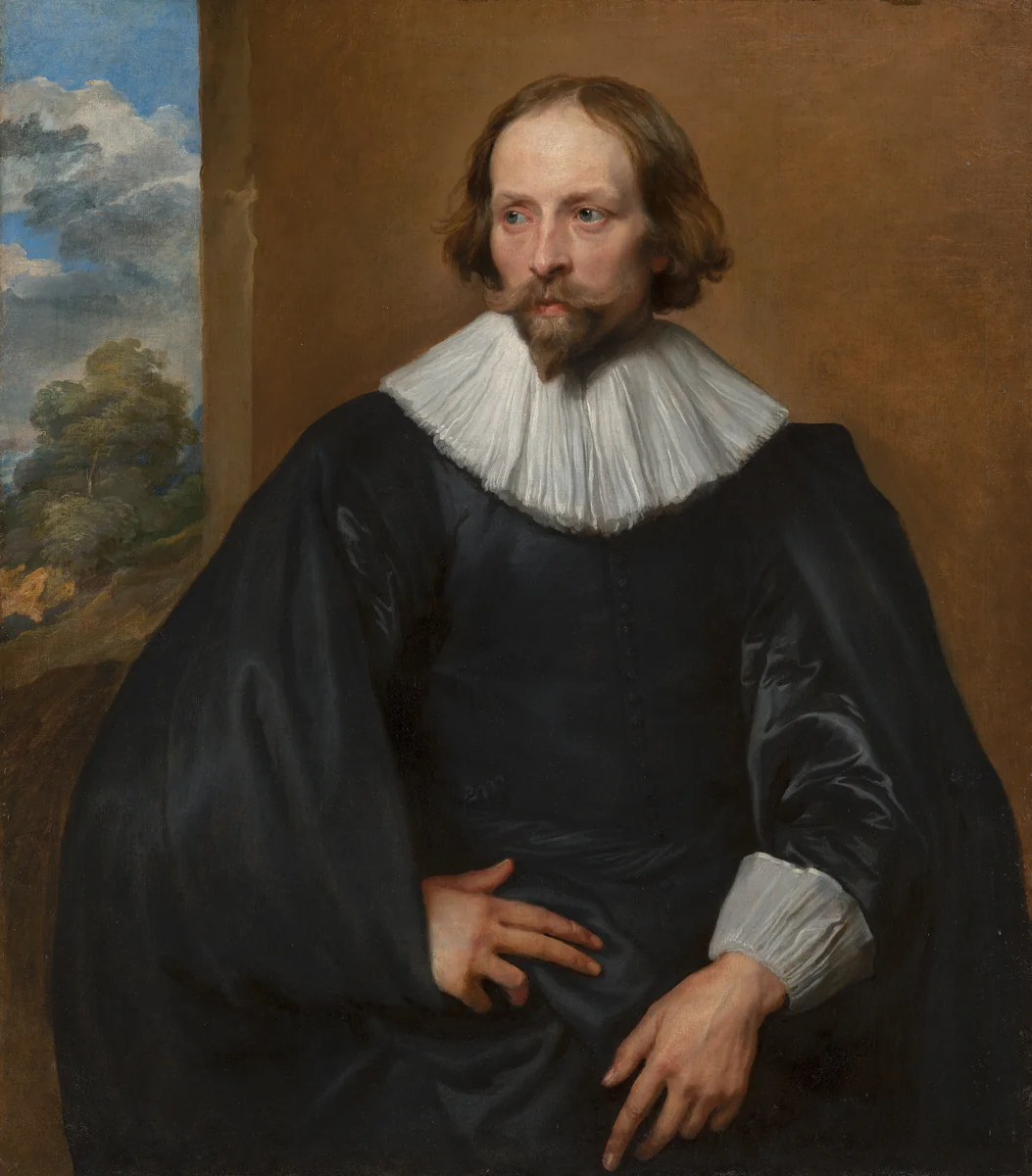 Portrait of Quintijn Symons (1592 - after 1646) by Anthony van Dyck, painting, 1634