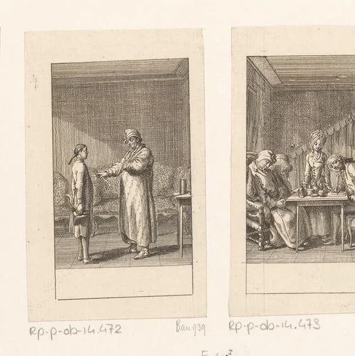 Dwaasheid van april by Daniel Nikolaus Chodowiecki, print, 1782