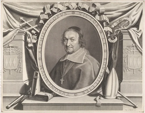 Victor Bouthillier by Robert Nanteuil, print, 1662