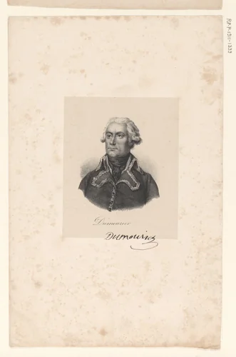 Portret van Charles-François Dumouriez by anonymous, print, 1818-1842