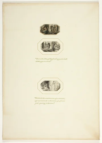 Study for a plate from Telemachus by Thomas Stothard, drawing, 1793-1803