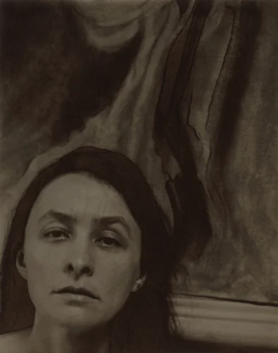 Georgia O'Keeffe by Alfred Stieglitz, photograph, 1918