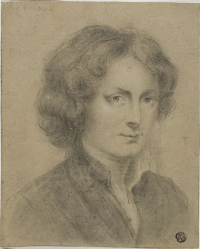Anthony van Dyck by Anthony van Dyck, drawing, 1740-1860