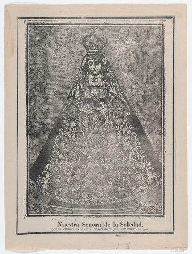 Our Lady of Solitude by José Guadalupe Posada, print, 1909