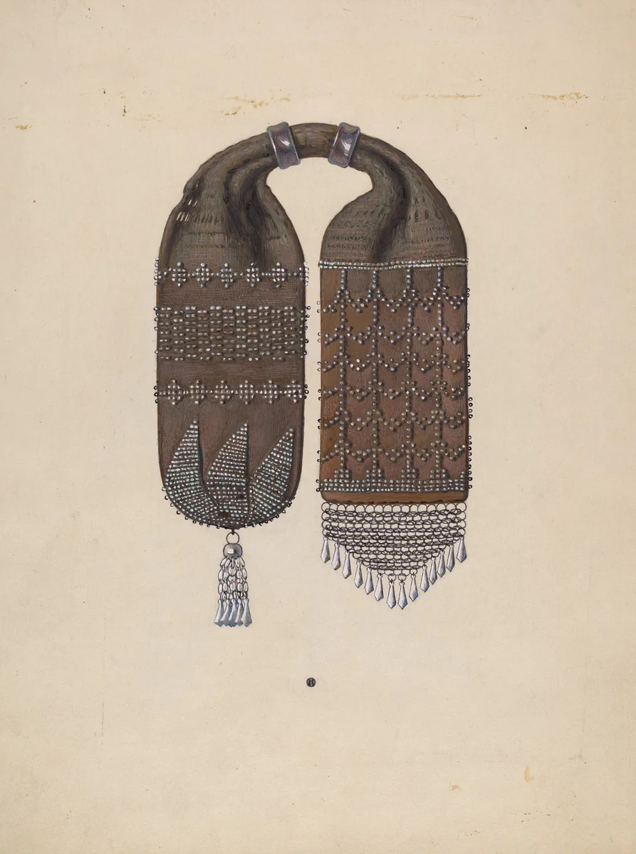 Bag by William High, index of american design, 1936