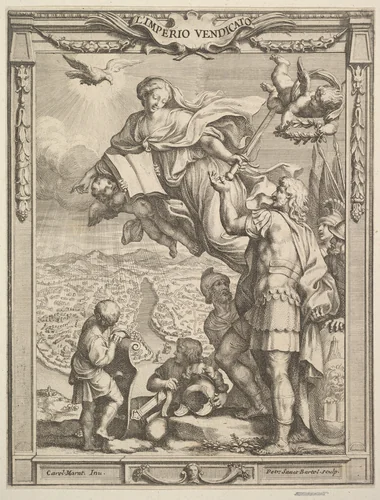 L'Imperio Vendicato by Pietro Santi Bartoli, print, 1630-1700