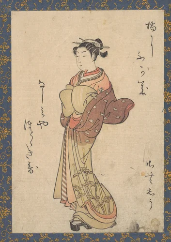 The Courtesans, from the series, "Seiro Bijin Awase Carver End Shigoro" (sic) by Suzuki Harunobu (鈴木春信), print, 1755-1775