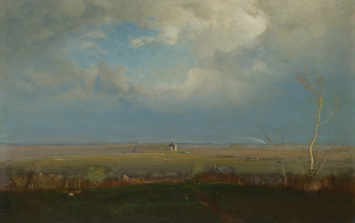 Twilight in Italy by George Inness, painting, 1874