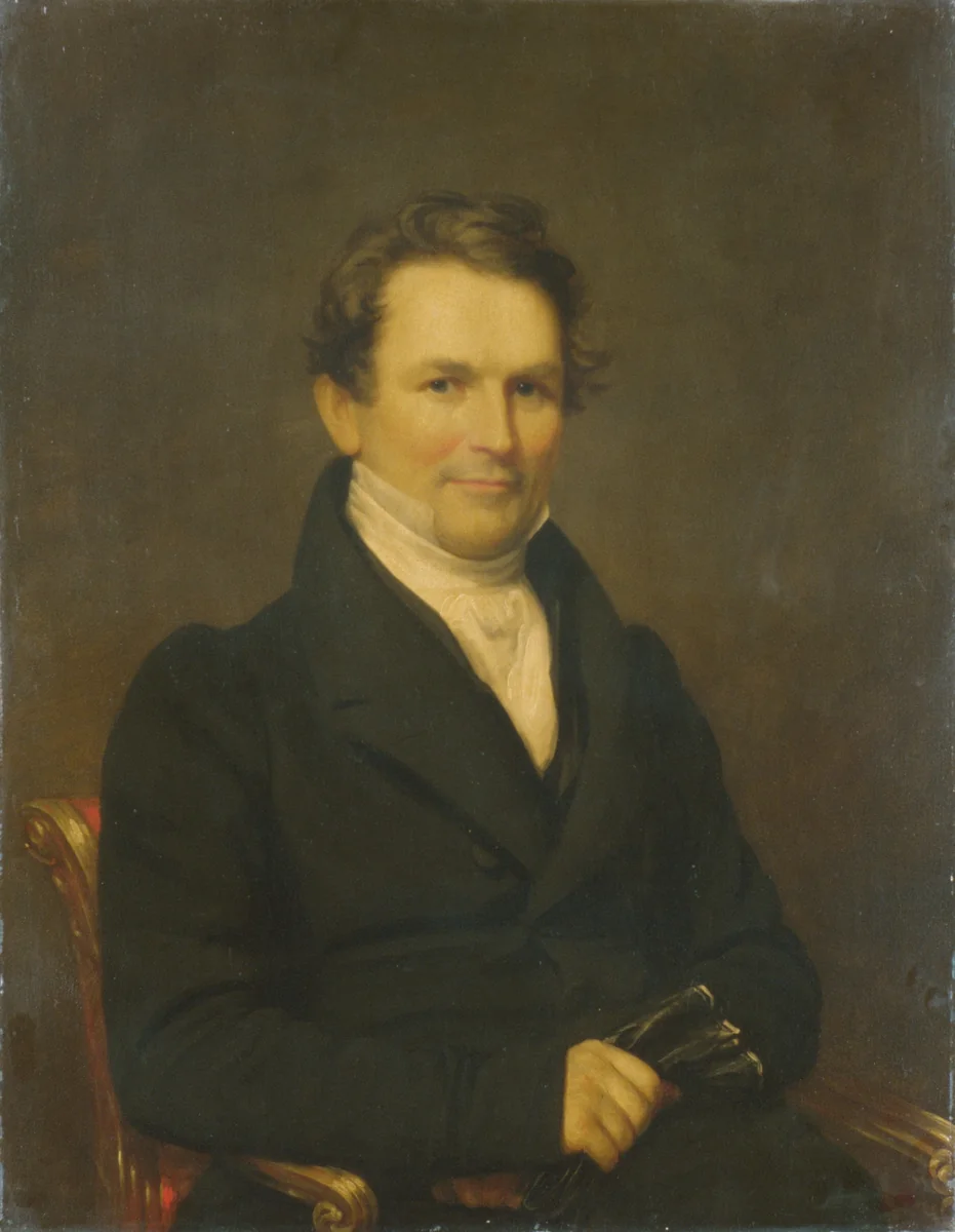 Edward Kellogg by Samuel Lovett Waldo, artwork, 1831-1832