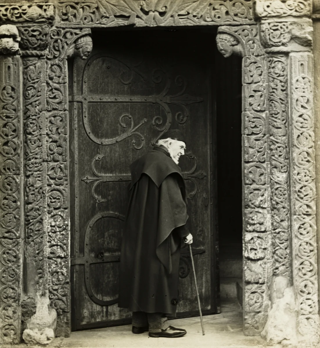 Ely Cathedral: Prior's Door by Frederick Evans, photograph, 1893