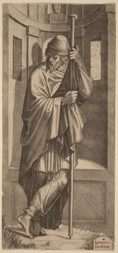 Saint James Major by Lambert Suavius, print, 1545