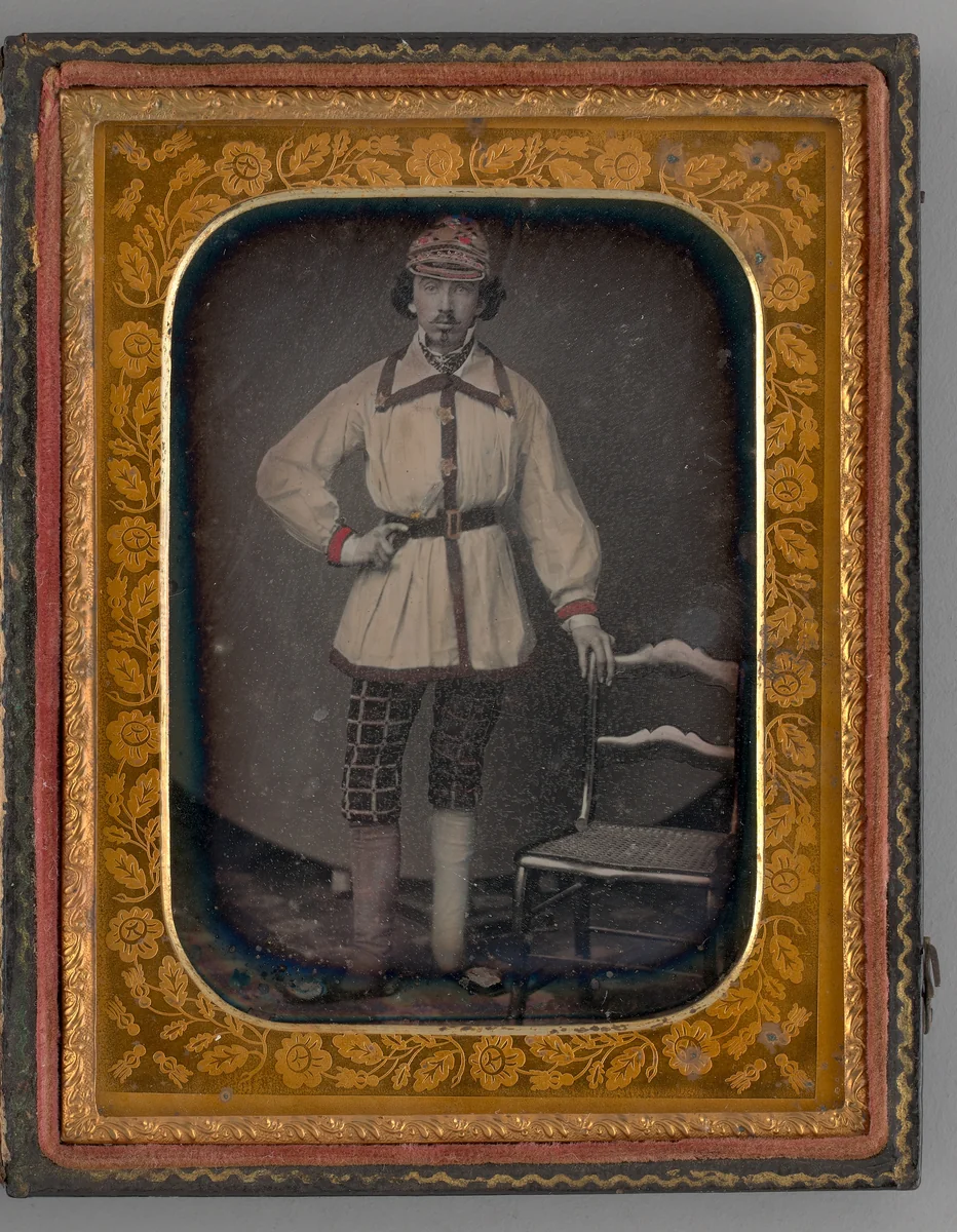 Untitled (Portrait of a Standing Circus Performer) by Jesse Harrison Whitehurst, other, 1855