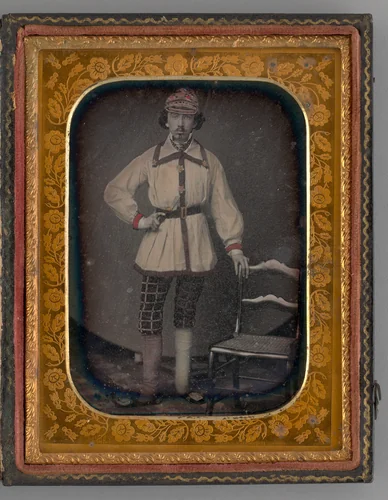 Untitled (Portrait of a Standing Circus Performer) by Jesse Harrison Whitehurst, other, 1855