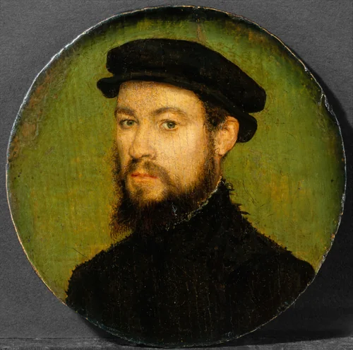 Portrait of a Man by Corneille de Lyon, painting, 1540-1550