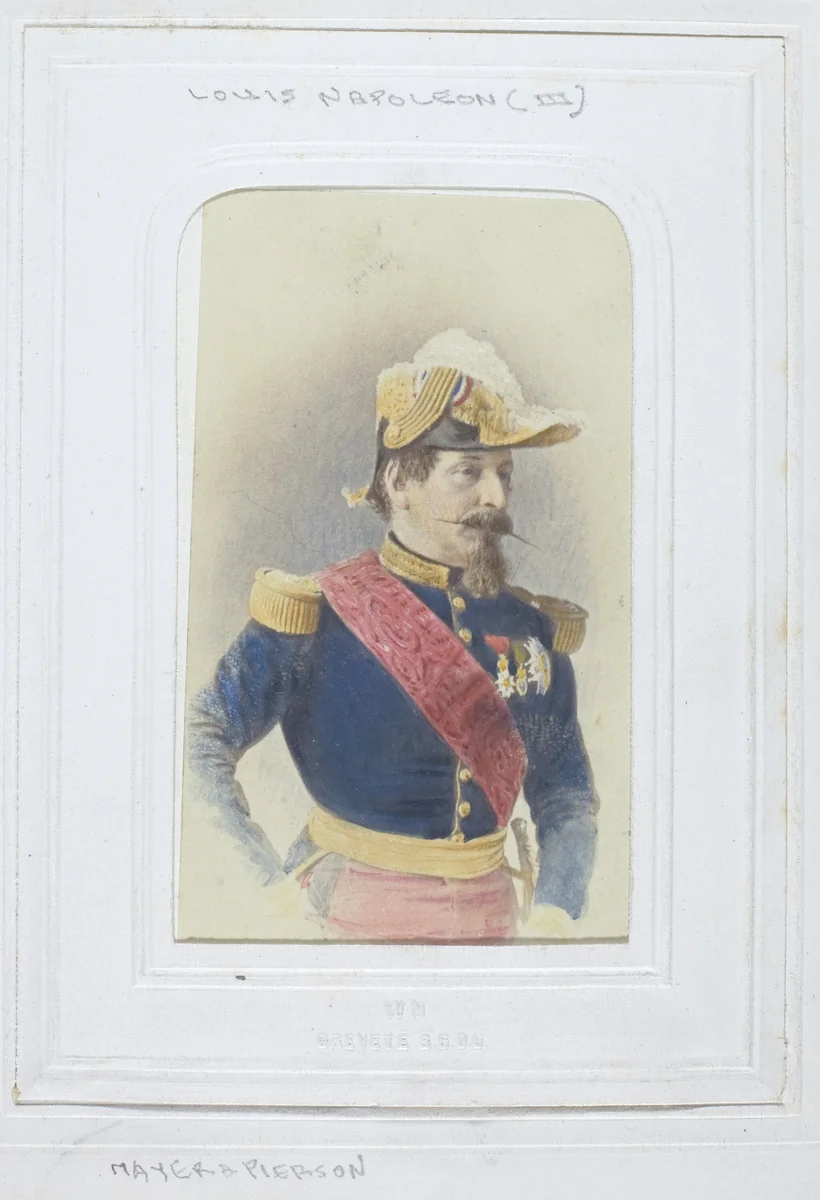 Napoleon III by Mayer and Pierson, photograph, 1860-1869