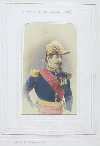Napoleon III by Mayer and Pierson, photograph, 1860-1869