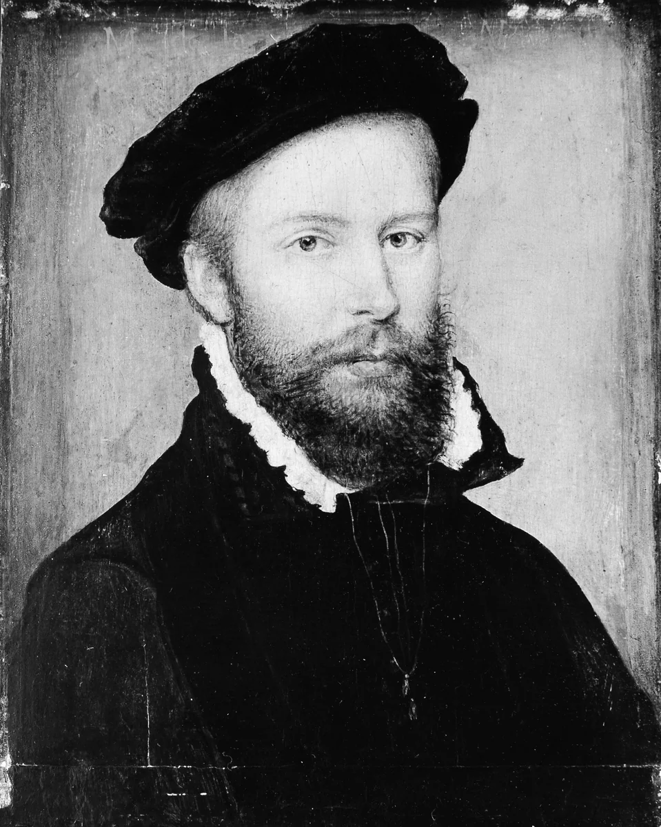 Portrait of a Man by Corneille de Lyon, painting, 1533-1575