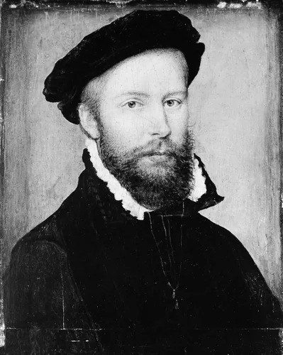 Portrait of a Man by Corneille de Lyon, painting, 1533-1575