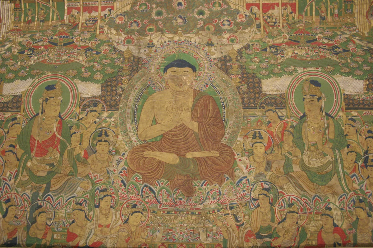 Taima Mandala by Unknown Artist, drawing, 1767-1799