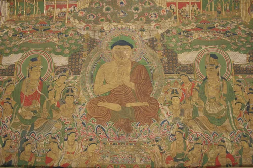 Taima Mandala by Unknown Artist, drawing, 1767-1799