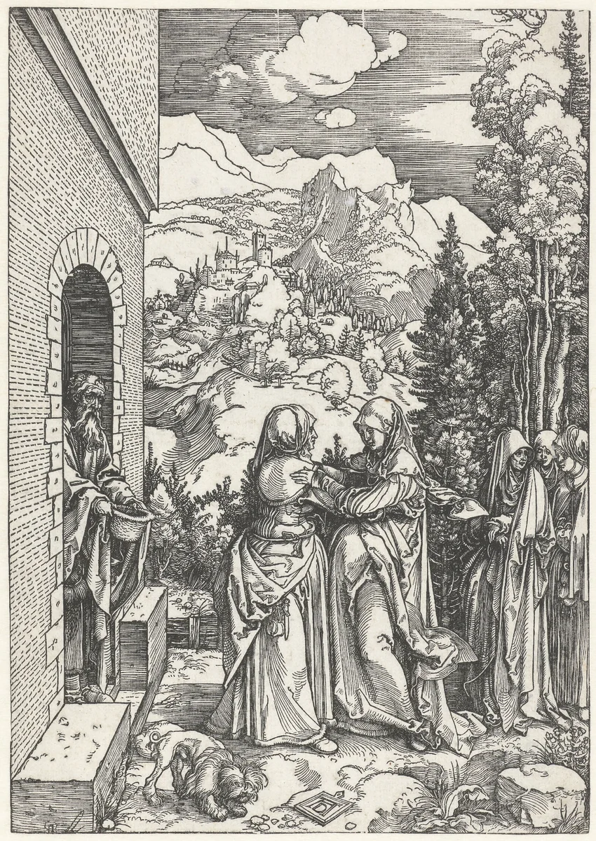 Visitatie by Unknown, print, 1503-1504