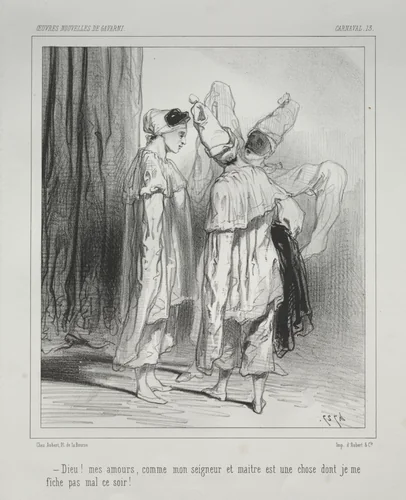 Carnaval by Paul Gavarni, print, 1824-1847