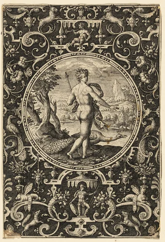 Juno by Adriaen Collaert, print, 1575-1618