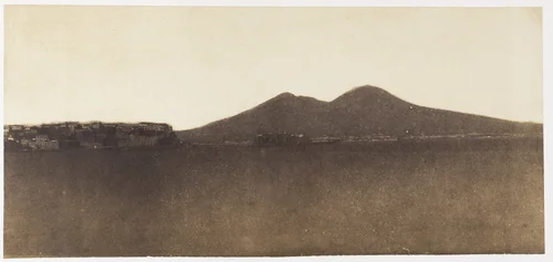[Vesuvius from Mergellina] by Giacomo Caneva, photograph, 1853-1857