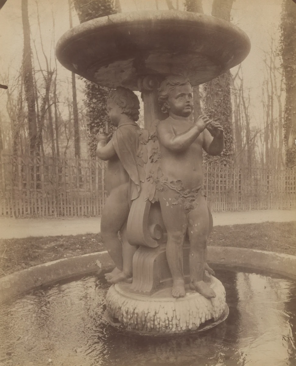 Versailles. Allée des Marmousets by Eugène Atget, photograph, 1906