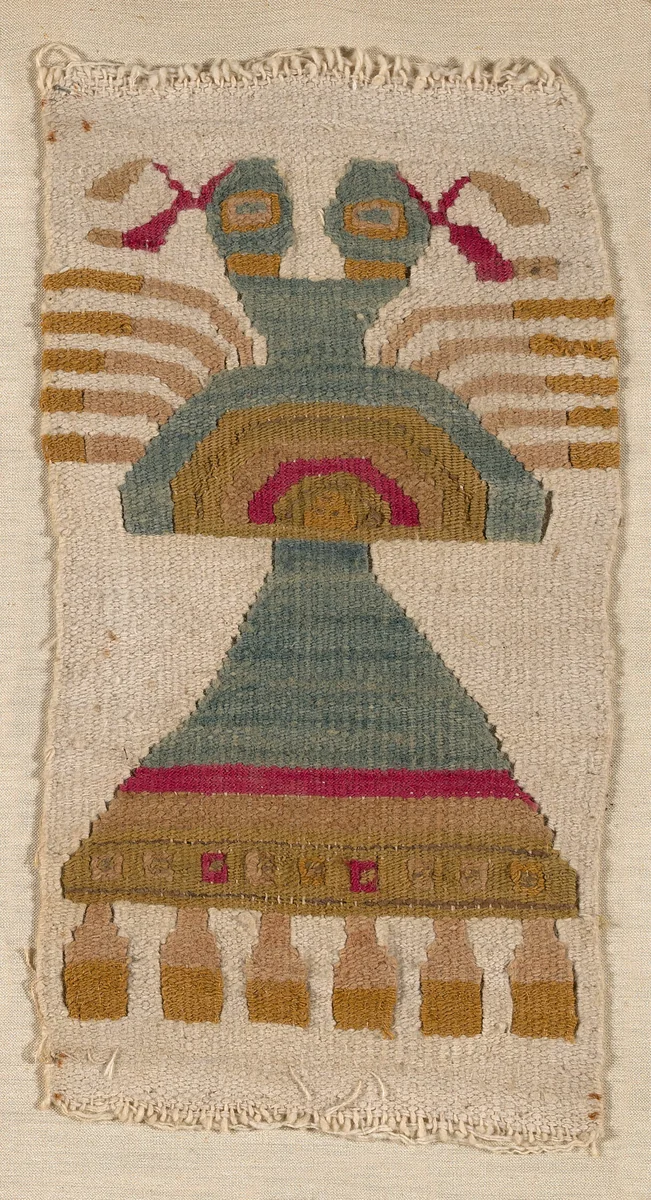 Patch by Lambayeque, textile, 1000-1476