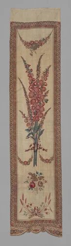 Part of a Bed Set by France, Nantes, textile, 1875-1900