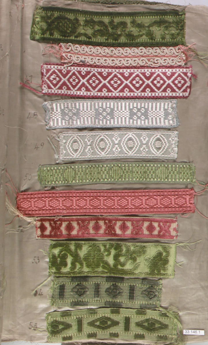 Textile Sample Book by Morant and Co., textile, 1700-1899